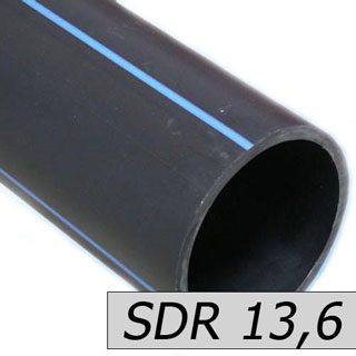 Труба ПНД водопроводная ПЭ-100 SDR 13,6 450 мм