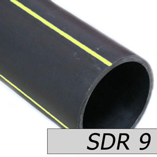 Труба ПНД газопроводная ПЭ-100 SDR 9 20 мм